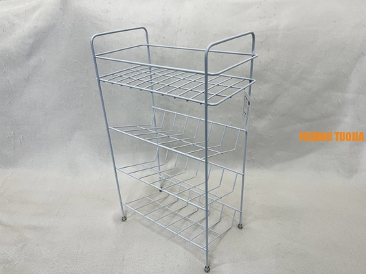 Iron wire shelves