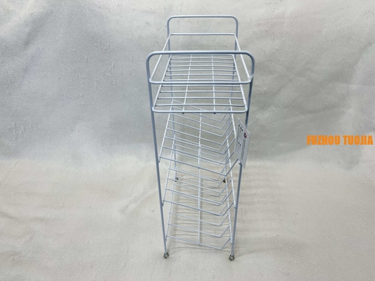 Iron wire shelves