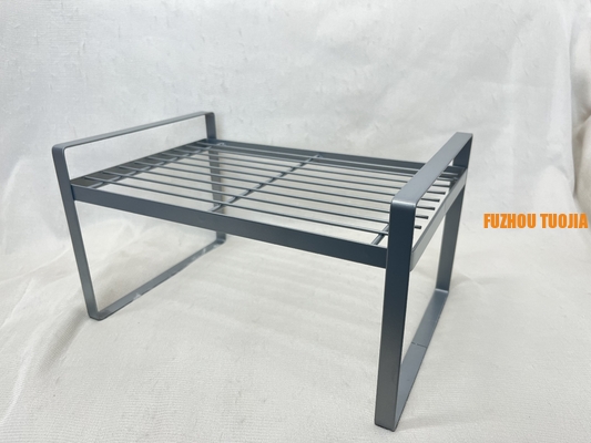 Wire kitchen shelves