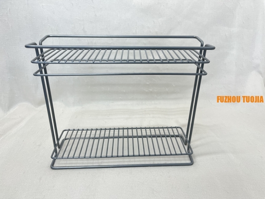 Wire kitchen shelves