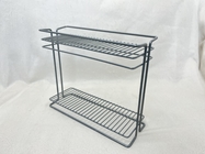 Wire kitchen shelves