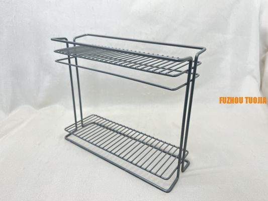 Wire kitchen shelves