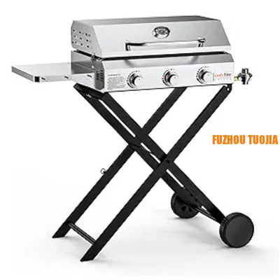 Portable charcoal grill,suitable for small outdoor barbecues