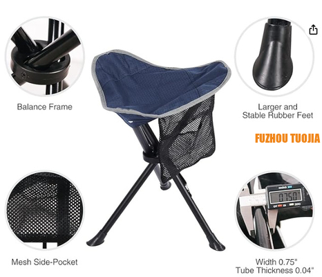 2-piece folding camping stool
