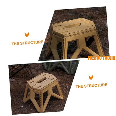 Outdoor Multi-Functional Folding Stool for Camping