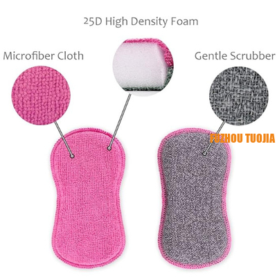 Kitchen dishcloth, water-absorbent and durable