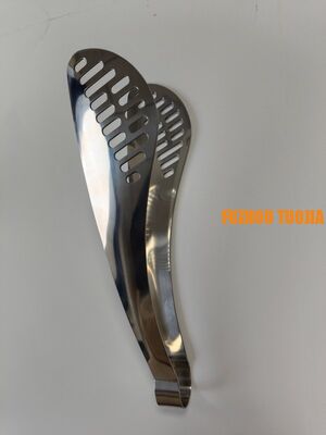 Food Grade Stainless Steel BBQ Tongs - Multifunctional Kitchen Clips for Steak, Bread, and Grilling