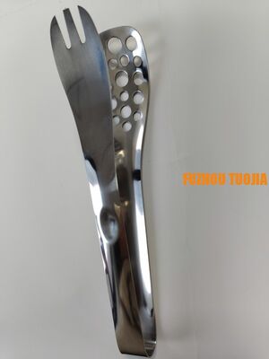 Food Grade Stainless Steel BBQ Tongs - Multifunctional Kitchen Clips for Steak, Bread, and Grilling