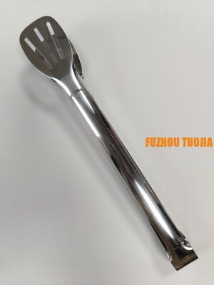 Food Grade Stainless Steel BBQ Tongs - Multifunctional Kitchen Clips for Steak, Bread, and Grilling