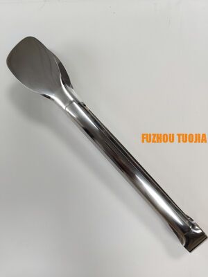 Food Grade Stainless Steel BBQ Tongs - Multifunctional Kitchen Clips for Steak, Bread, and Grilling
