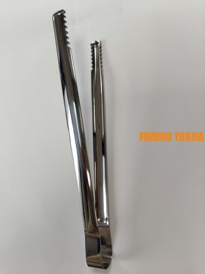 Food Grade Stainless Steel BBQ Tongs - Multifunctional Kitchen Clips for Steak, Bread, and Grilling