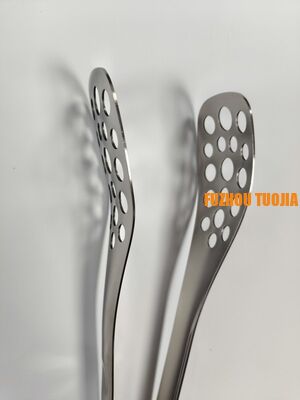 Food Grade Stainless Steel BBQ Tongs - Multifunctional Kitchen Clips for Steak, Bread, and Grilling