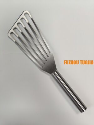 Stainless Steel Steak Spatula - Multi-functional Kitchen Turner for Frying, Pancakes & BBQ
