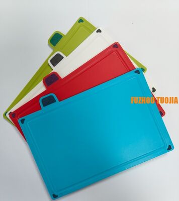 Food-grade PP Cutting Board Set - 4-piece Kitchen Chopping Board Set for Baby Food,