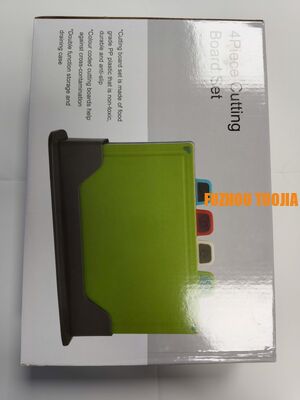 Food-grade PP Cutting Board Set - 4-piece Kitchen Chopping Board Set for Baby Food,