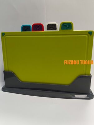 Food-grade PP Cutting Board Set - 4-piece Kitchen Chopping Board Set for Baby Food,