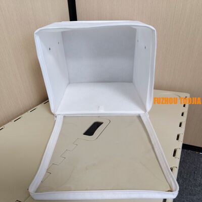 Single Dress Storage Box Foldable Grid Storage Box for Underwear & Socks - Large Capacity Portable Closet Organizer