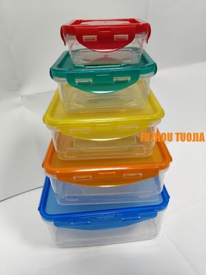 Transparent Lunch Box, Freezer-Safe for Home Refrigerator, Plastic Fresh-Keeping Box, Airtight Sealed, Microwave-Heatable Food Container, Storage & Sealed Fresh-Keeping Box