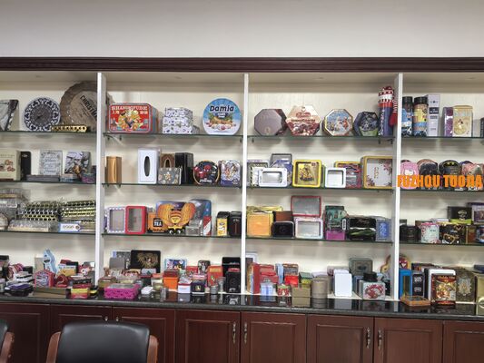Custom Metal Tin Box Manufacturer - Matte Square Tinplate Canister with Window, Storage & Organizer Container