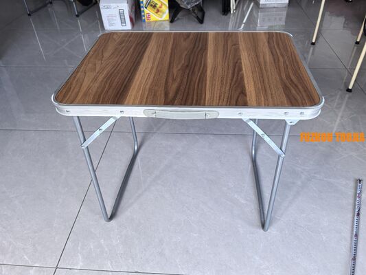 Portable Folding Camping Table - Lightweight Outdoor Picnic Desk, Foldable Aluminum Alloy RV Table with Carry Bag