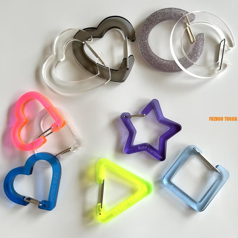 key chain hanger acrylic clear hanger ins hanger