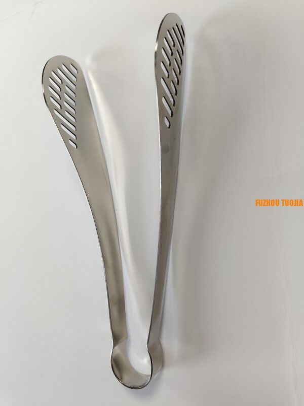 Food Grade Stainless Steel BBQ Tongs - Multifunctional Kitchen Clips for Steak, Bread, and Grilling