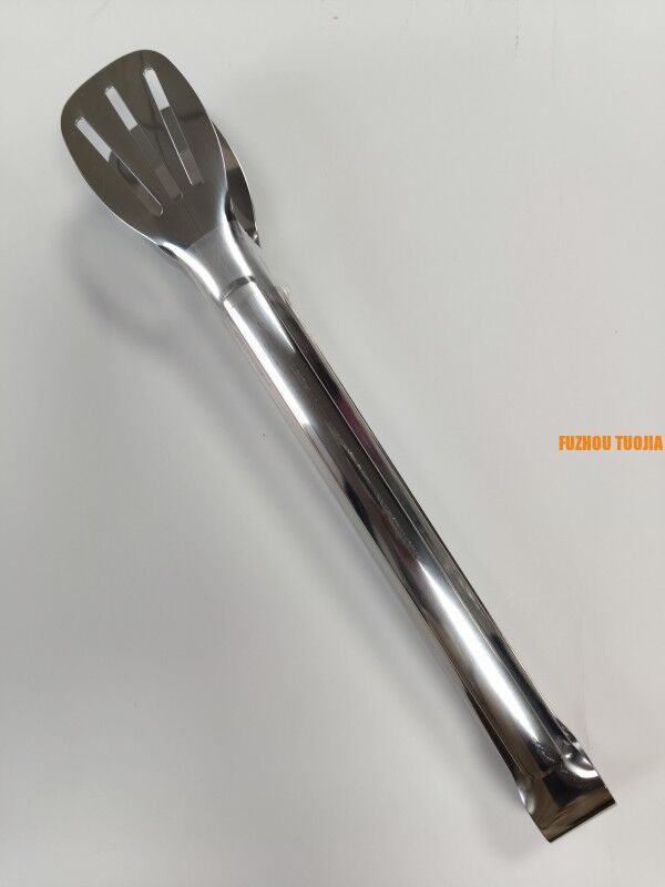 Food Grade Stainless Steel BBQ Tongs - Multifunctional Kitchen Clips for Steak, Bread, and Grilling