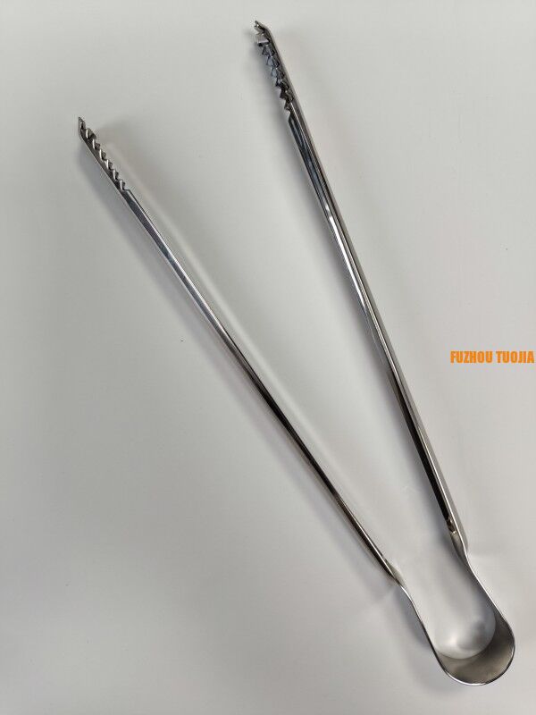 Food Grade Stainless Steel BBQ Tongs - Multifunctional Kitchen Clips for Steak, Bread, and Grilling