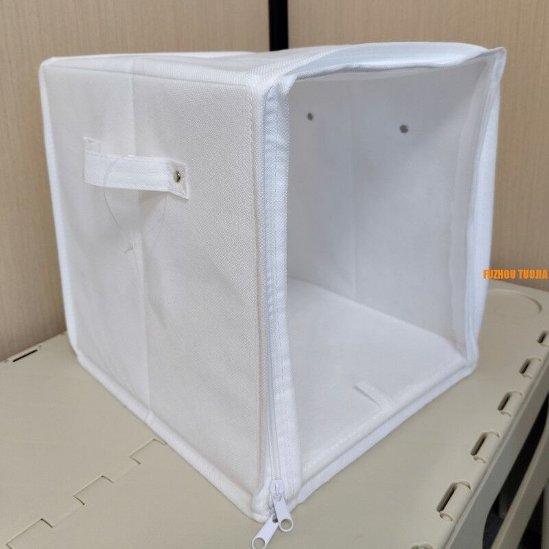 Single Dress Storage Box Foldable Grid Storage Box for Underwear & Socks - Large Capacity Portable Closet Organizer