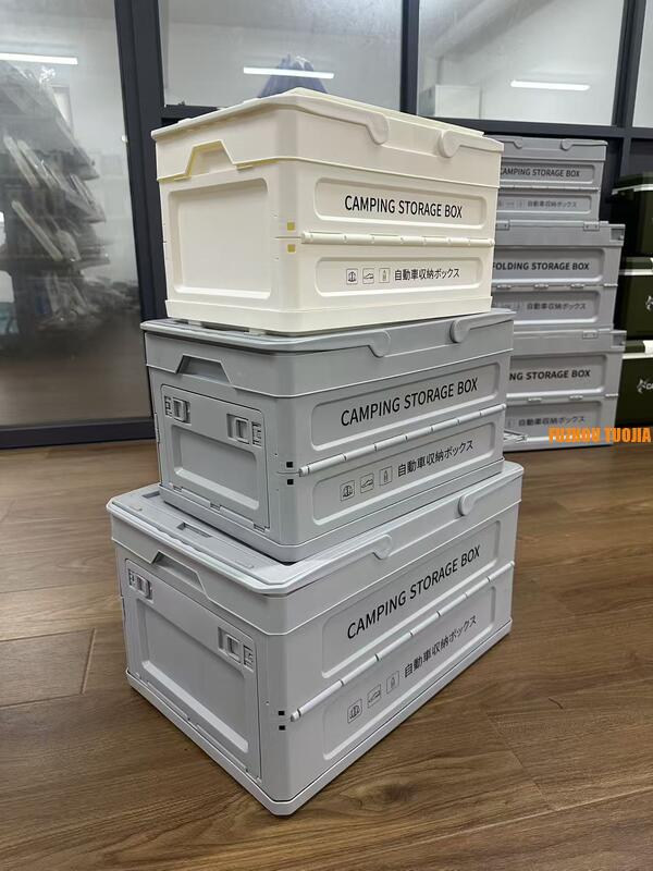 Outdoor Camping Storage Box – Collapsible Car Trunk Organizer & Home Utility Bin