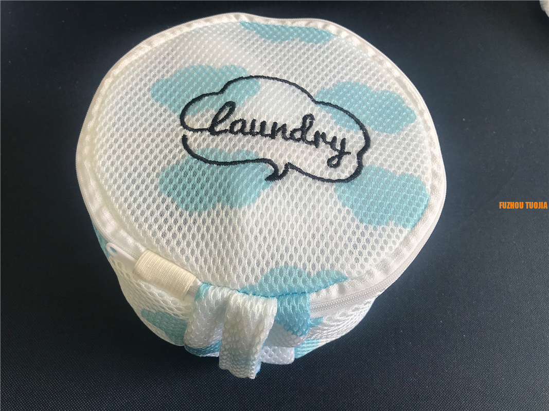Laundry bra socks lingerie wash bag printed